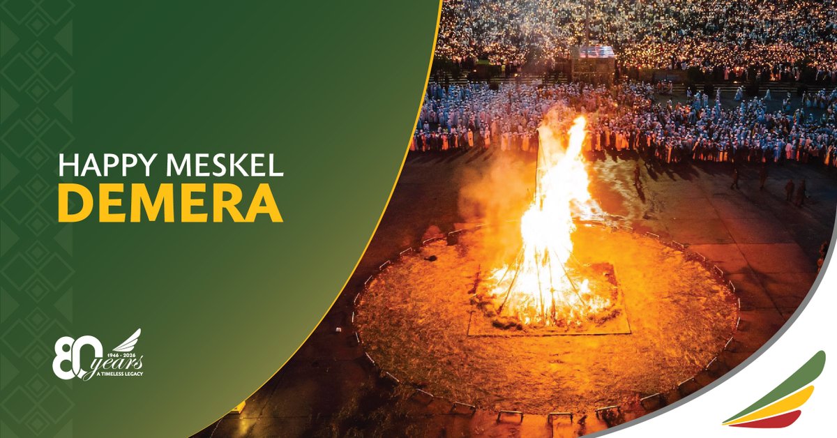 flyethiopian's tweet photo. Happy Meskel Demera! 
#EthiopianAirlines https://t.co/nWvFBV5x7I