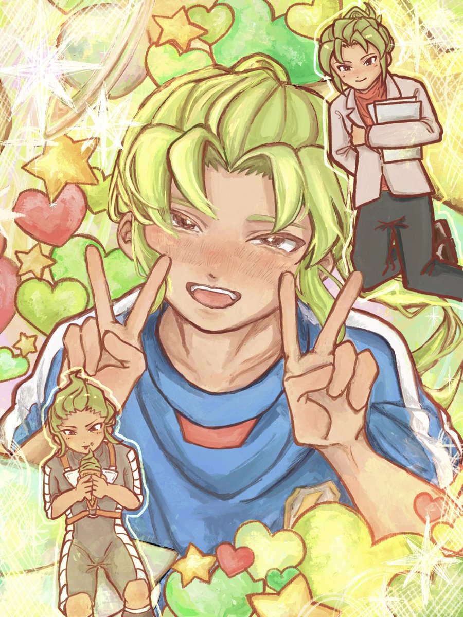 nagishan_sun's tweet photo. セットにしたくて描いたから
本当にかわいい(；；)✦.*
君らのおかげで9月どころか人生楽しい https://t.co/FbF9WBhxmv