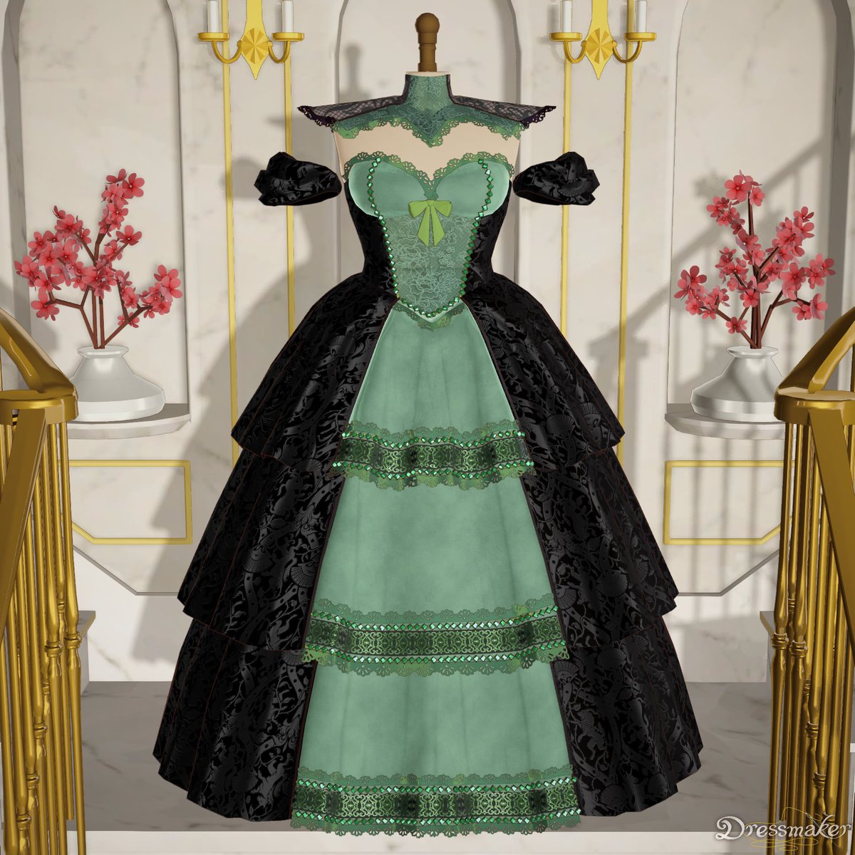 zologog_'s tweet photo. struggled with ideas tonight!! #dressmaker middle reminds me of fallout tho https://t.co/zxyekIddik
