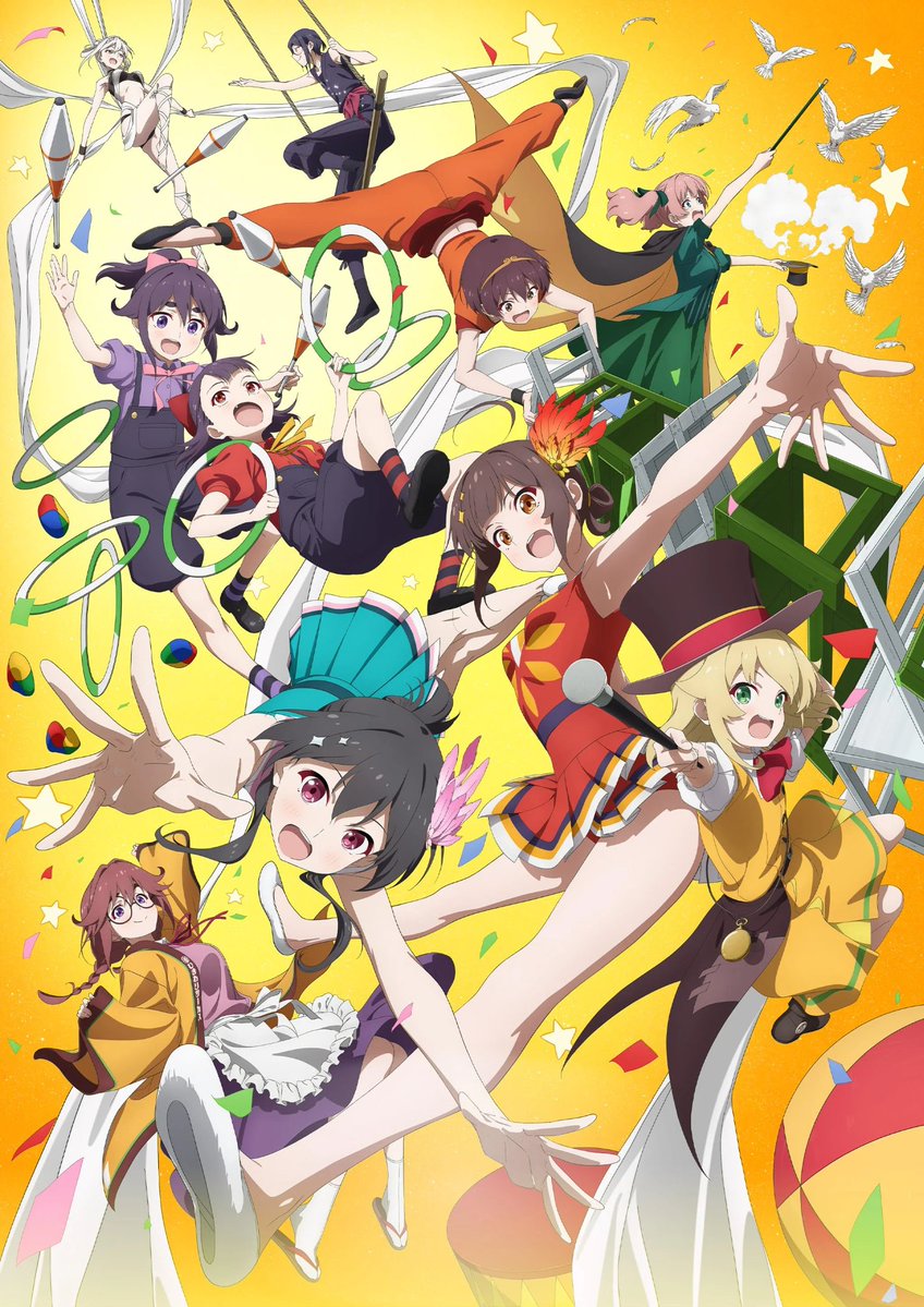 animeupdates's tweet photo. 'GROW UP SHOW -Sunflower Circus-' has finished airing https://t.co/tTkpocQfBQ