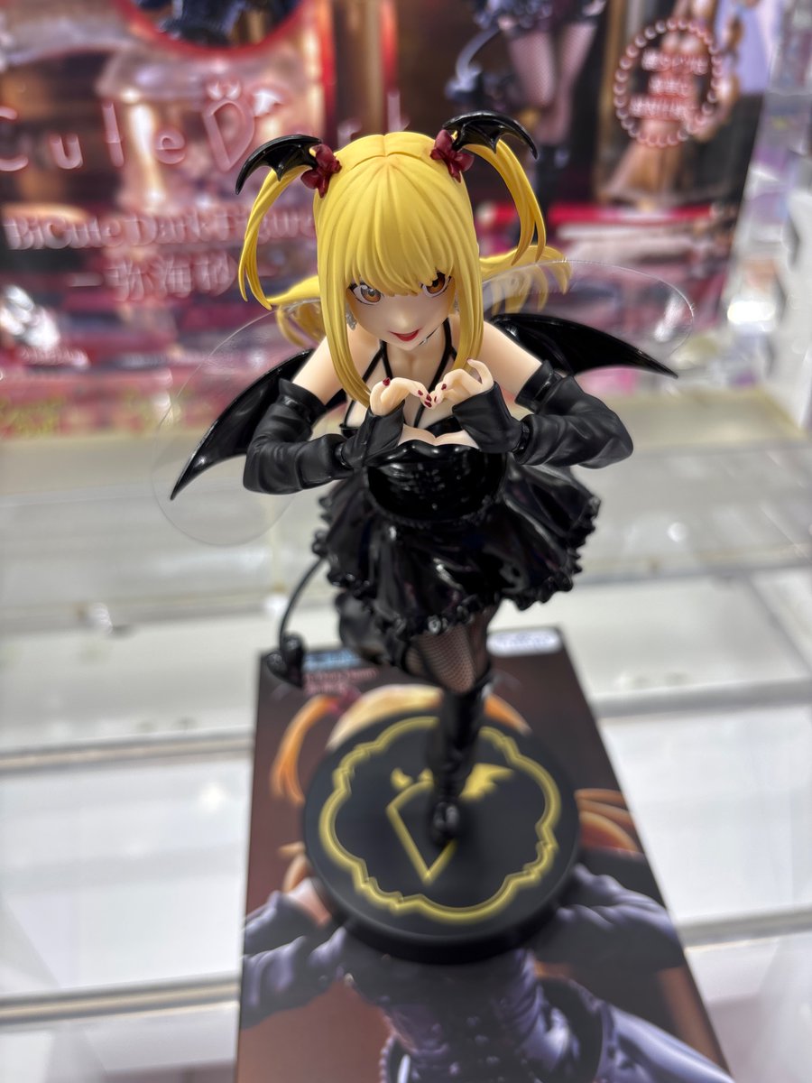 GiGO_Tendoo's tweet photo. ＤＥＡＴＨ　ＮＯＴＥ　ＢｉＣｕｔｅ　Ｄａｒｋ　Ｆｉｇｕｒｅー弥海砂ー
本日投入致しました！
人気のデスノートから　#弥海砂　が登場！
#デスノート　#GiGO天童　#プライズ　#山形　#ゲーセン https://t.co/mpUT30vfCo