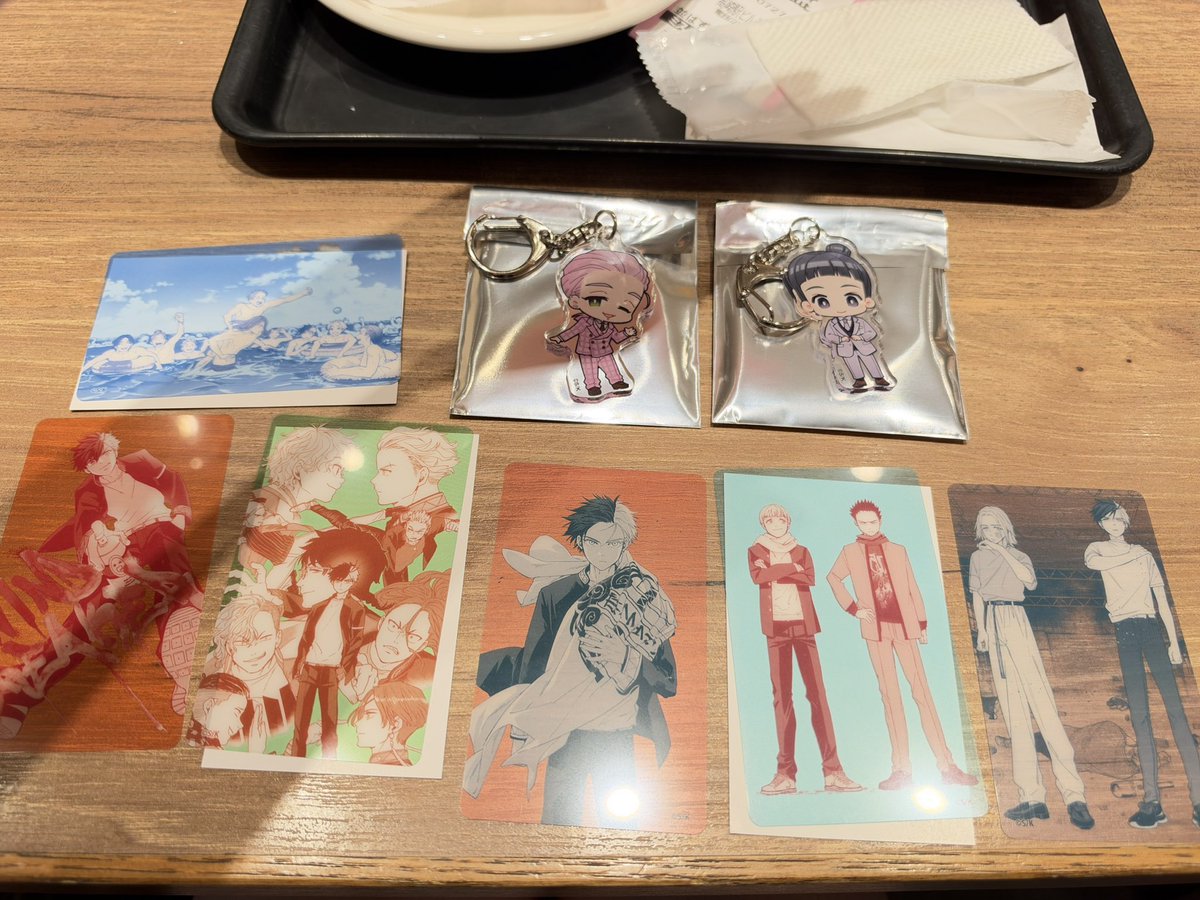 lyri_e642's tweet photo. 【交換・譲渡】
ウィンドブレーカー　WIND BREAKER ウィンブレ展　
譲：りらころ　柊、十亀、椿
　　アクリルキーホルダー　桐生、硯
　　クリアシート　桜、桐生、梅宮等
求：各種梶>>>>>定価
出先のためIDなしです。
本日〜16:00高崎または都内手渡しのみ
検索からでもお気軽にお声掛けください。 https://t.co/Xadw9s3DeT
