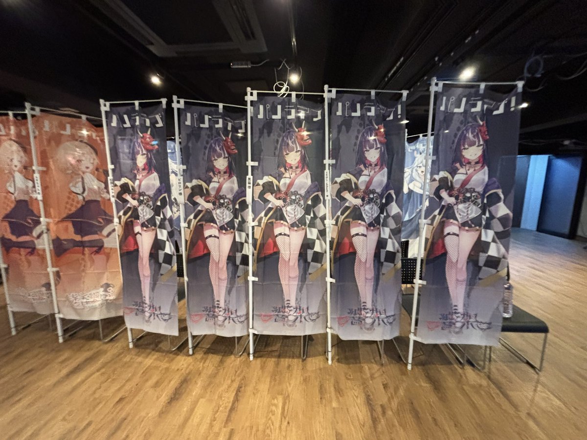 miki_IM_Try's tweet photo. のぼりすごい！
#パノライブ
#響架 https://t.co/nqA8W4wvNV