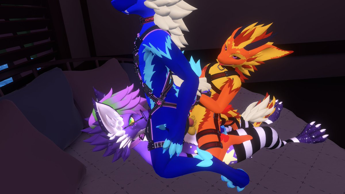StrikerNardoAD's tweet photo. Took this fox's throat I think he enjoyed it while taking a dragon from behind I know I enjoyed it 😏

ft: @Phoenix420690  &amp; @MarxTheFurry 
#furry #yiff #NSFW #nardo #porn https://t.co/6otJ9evgfO