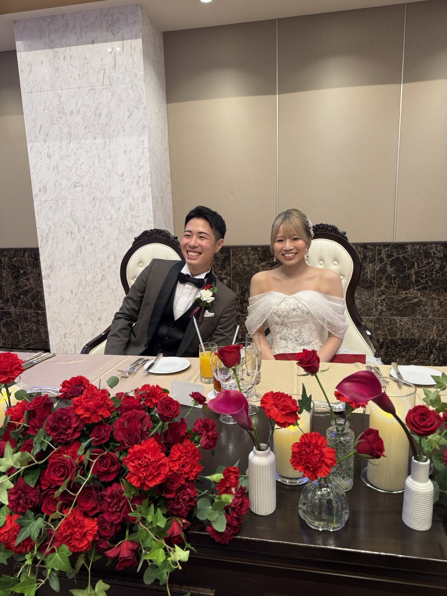 EdwardSFoulkes's tweet photo. 結婚式にお呼ばれいただいて姫路に☺️
幸せそうな姿いいなぁ💕

はるき＆いぶちゃん
結婚おめでとう💍💕🥂 https://t.co/umXAVJ7ei0