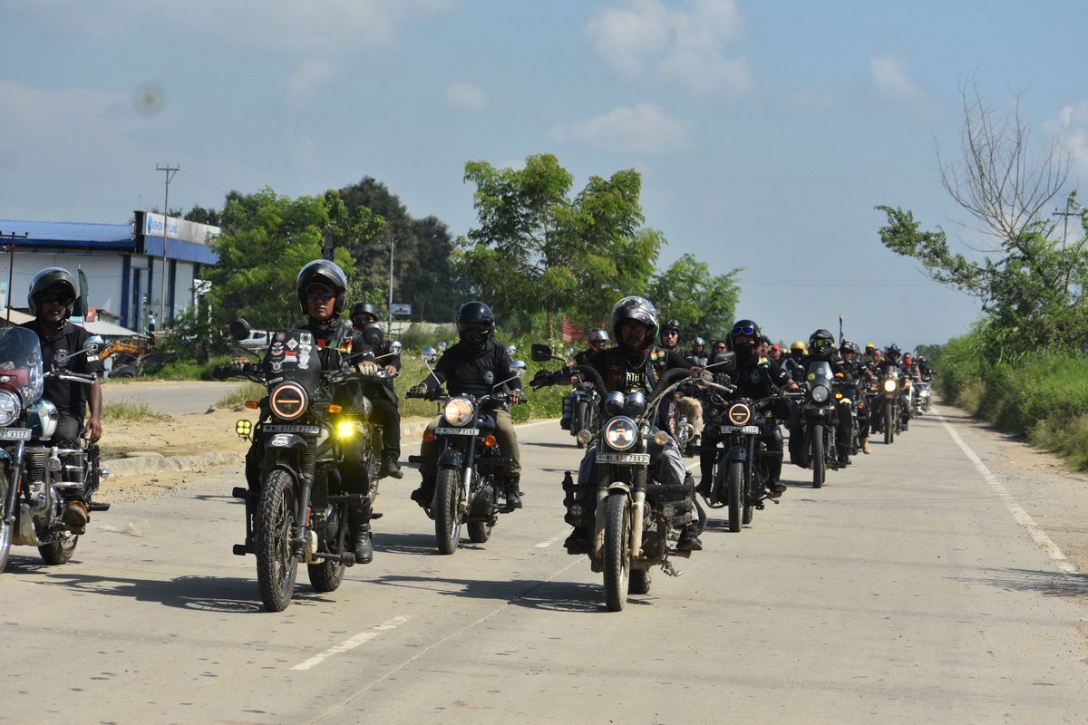jacob_zhimomi's tweet photo. Led the Seva Jyoti Yatra (Two-Wheeler Rally) organised by @BJYM4NAGALAND today as the nation commemorates 25 years of Seva by Hon’ble PM Shri @narendramodi Ji. This successful streak of public service, first as the CM of Gujarat and now as the PM of the country for the third successive term, should serve as an inspiration to our youth that service to the nation is a lifelong commitment and a continuous responsibility. 
I congratulate BJYM Nagaland led by President Shri @V_Khekatoawomi on this hugely successful event which saw a massive participation of over 1000 bikers. Our youth will inevitably play a major role in the journey of Viksit Bharat for which I extend my support and best wishes. 
@AmitShah @NitinNabin @blsanthosh 
#SevaSankalpAbhiyan2026 #SevaPakhwada #ViksitBharat #Nagaland