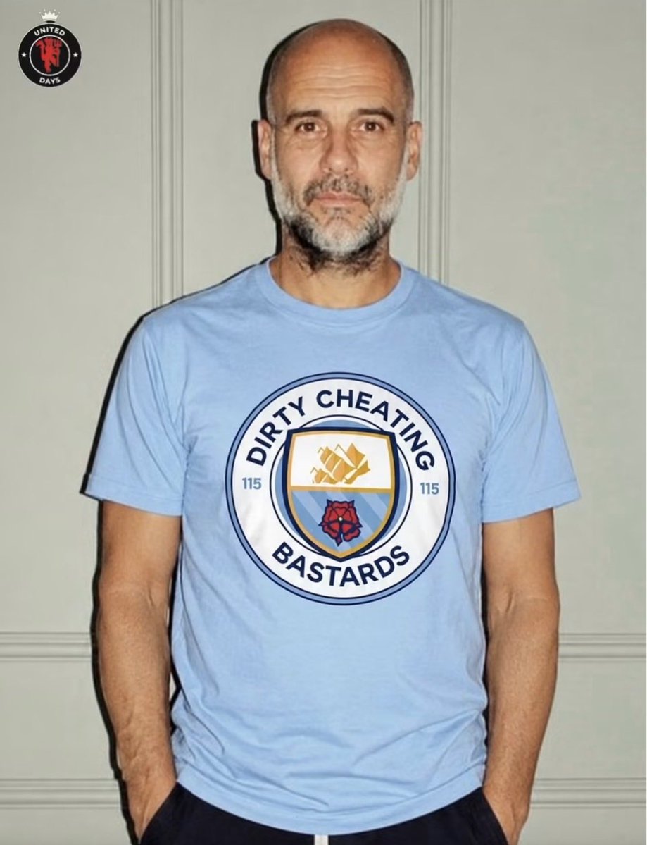 CarrickOoc's tweet photo. PEP GUARDIOLA: Has now cheated at every club he has been at.

1.Cheated as a player “Steriods”
https://t.co/isAao6TqQY paying refs
3.Baryen Munich “Magic” Doctors
https://t.co/KBqXuylHsH City 114 Charges of Financial Corruption https://t.co/SWZaHEQ4cH