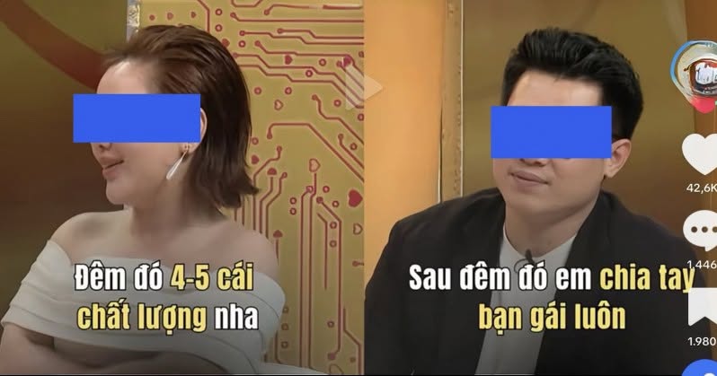 pou618's tweet photo. Việc một cặp đôi công khai chia sẻ chuyện ngoại tình trên sân khấu Vợ chồng son, nơi luôn đề cao giá trị chung thủy, đã dấy lên nhiều tranh cãi. Cộng đồng mạng lo ngại góc nhìn lệch lạc về hôn nhân từ cách xử lý thiếu tinh tế này. https://t.co/gj2d9TQOqO