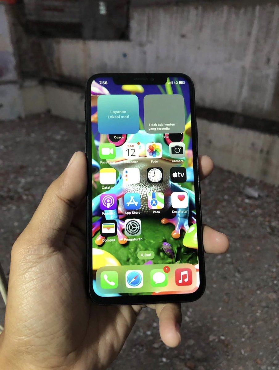 febianysery's tweet photo. Wts iphone x

Mulus nominus
Ex ibox
Jaringan permanent
Internal 64gb
Face id off
True tone on
BH 100% (original)
Icloud aman
Bebas reset
Kelengkapan fullset

Price 1.650K NET avail cod or dikirim ya kalo jauh
#zonauang #wts https://t.co/GjPCBD6Z8V