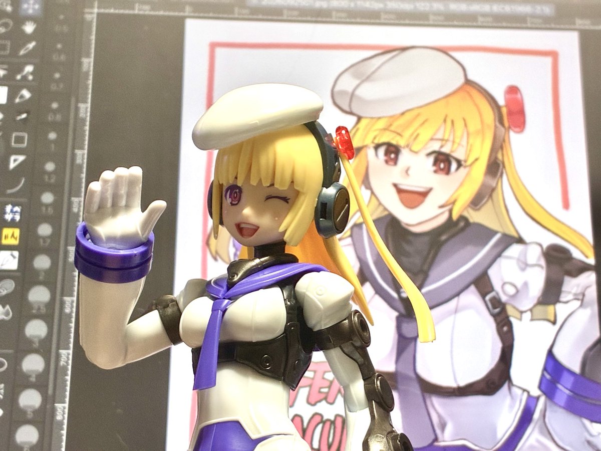 neoshivi's tweet photo. グライフェンちゃん久々に組んだ
やっぱ可愛い〜〜〜！！
亜種じゃないから余剰パーツが少ないのもいいですね…いや亜種増えてほしいんだが https://t.co/cTDIyfCRg8