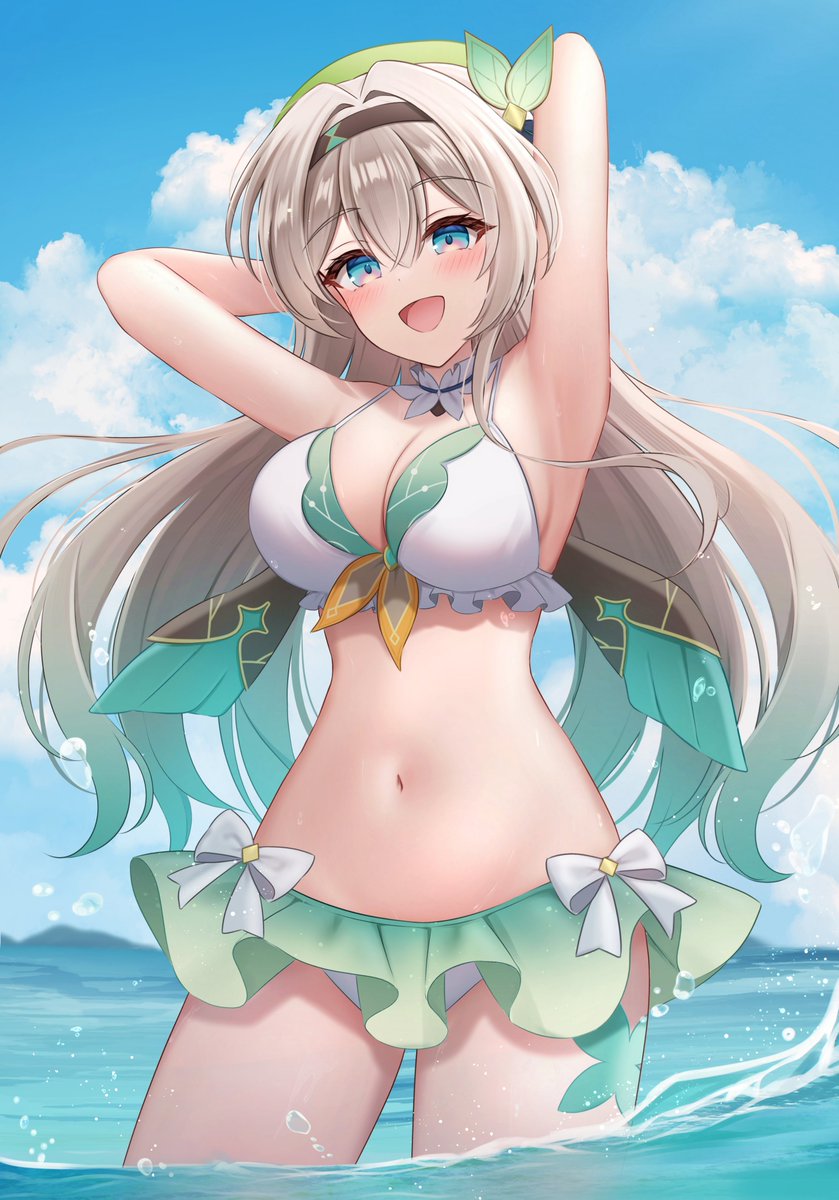 yukiunag2's tweet photo. 水着ホタル🦋
#HonkaiStarRail #Firefly https://t.co/s9oeo16pPn