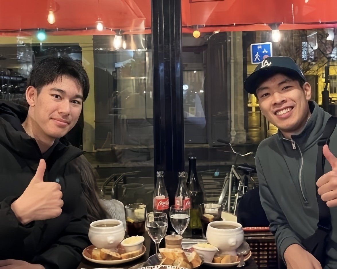 yukirankento's tweet photo. Kento mentioned Kai too! Kento said back in Paris Volley, Kai was so quiet you could almost forget he was even in the room. Kai was also starting to open up to him then, but now he sorta closed up again on Kento. 😭 https://t.co/1PScvOfzH0