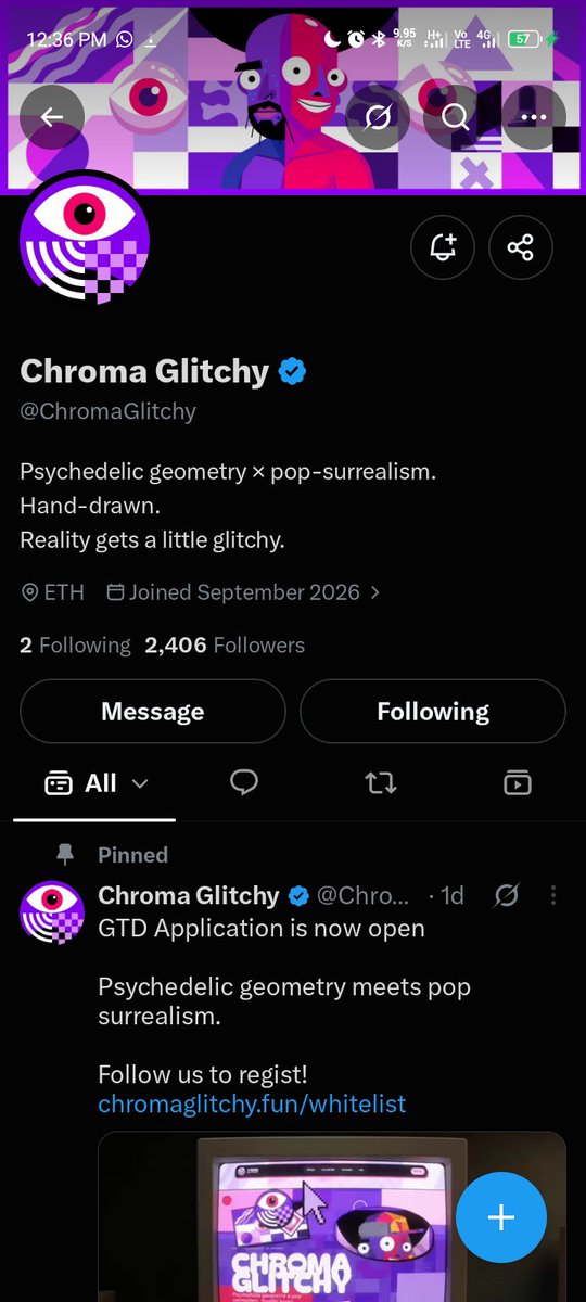 Irolex001's tweet photo. @Mapemaofweb3 @ChromaGlitchy @mapemanftcircle 0x4A816c4CFb047Fd1efE6F06cD4C1597fEEDffBa7 https://t.co/X6soyy03BW
