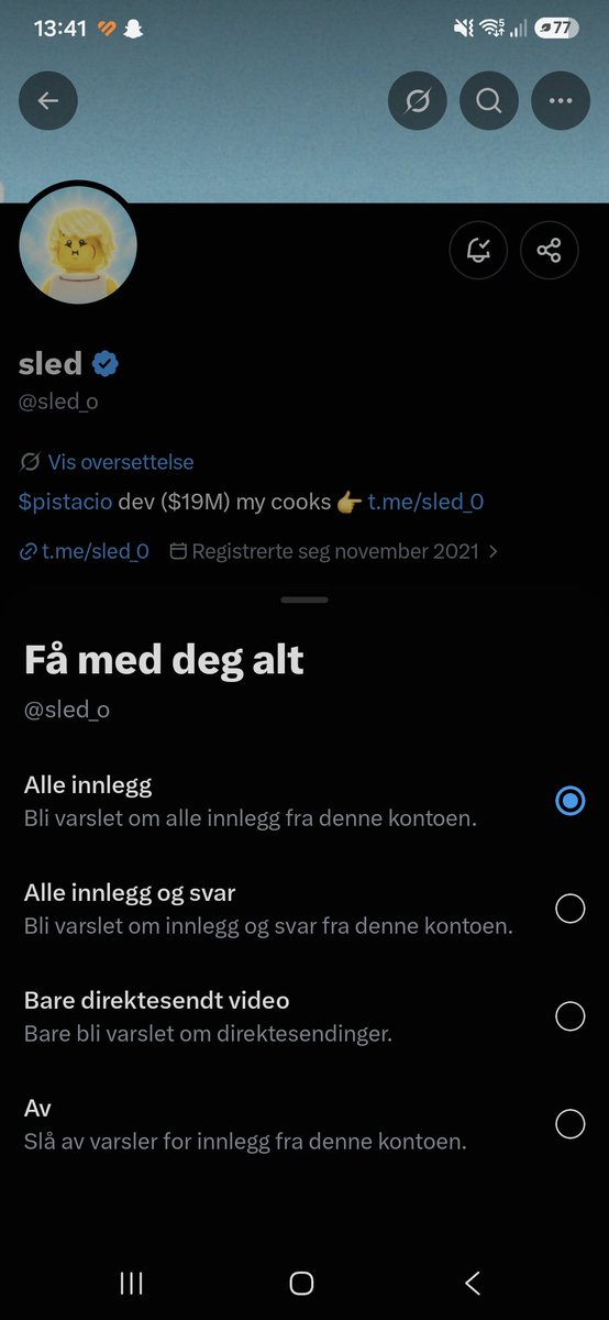 HolmvikKjetil's tweet photo. @sled_o @ootbar https://t.co/gvC8om2IVn