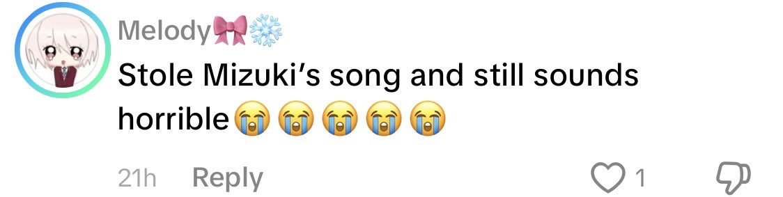 masukisramen's tweet photo. i can’t believe THIS is what pjsk fans are calling horrible https://t.co/zEE98DaSZX