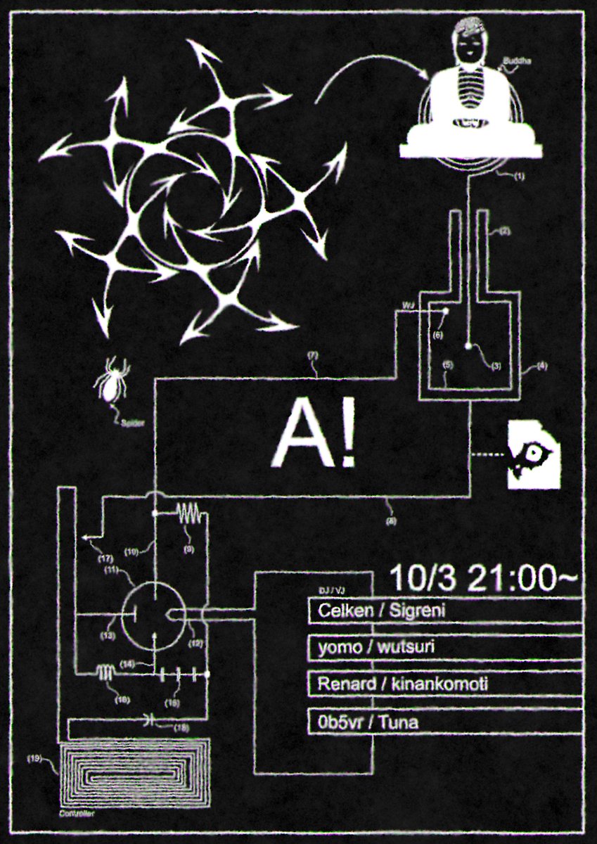 kinankomoti321's tweet photo. A! 10/3(sut) in VRC

Open 20:50 / Start 21:00

[DJ / VJ]
Celken / Sigreni
yomo / wutsuri
Renard / kinankomoti
0b5vr / Tuna https://t.co/Rk1vMZ1b5Y