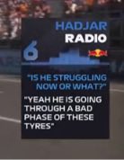 veraylec's tweet photo. isack trying to make max push more and not fighting him for position wasn’t in my bongo card 😭 bro trying to motivate his teammate https://t.co/iVXOTbhYIb