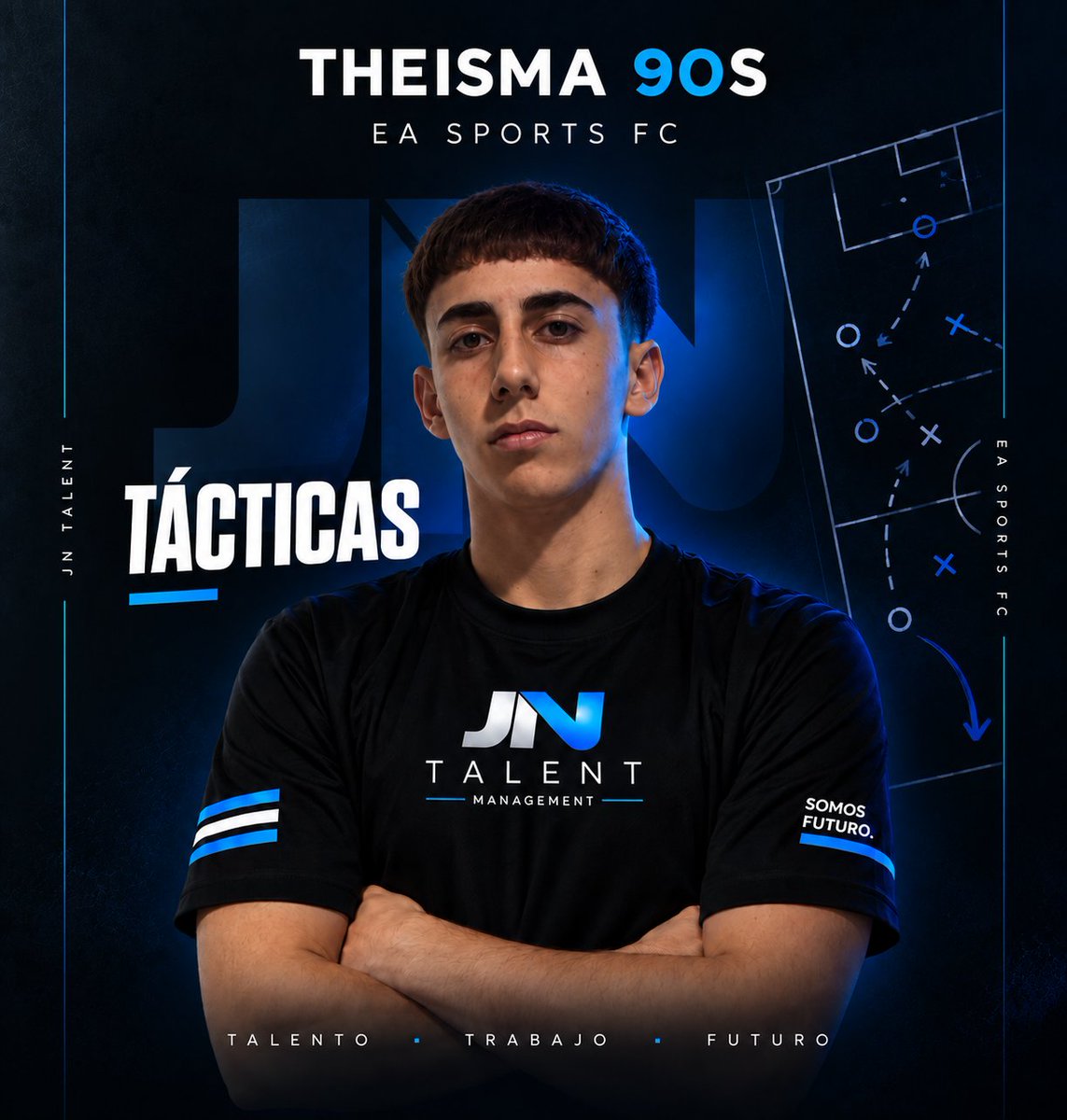 JNTalent_'s tweet photo. Tácticas 4213 de @Theisma90s ⬇️

Ya os dijimos que es una de las formaciones mas fuertes en este inicio de juego.

Contentos con el crecimiento de Isma que se coloca en el top 79 🇪🇺 en su región.

Pivotes organizadores para creación de juego 🔝

❤️ y subimos las del resto https://t.co/pIZowWvvdF