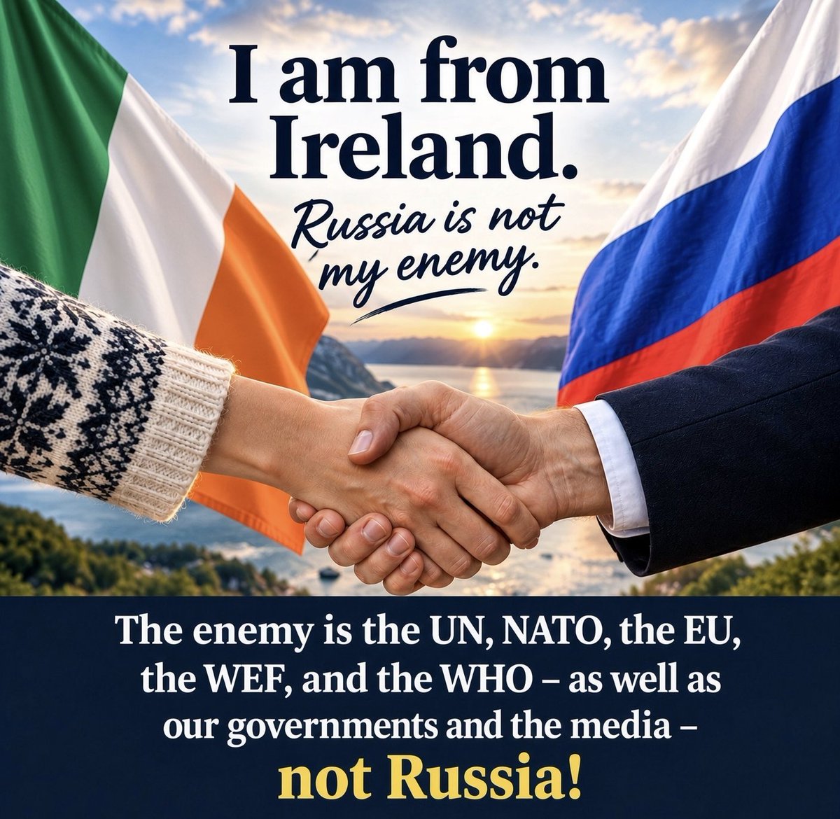 aledgwynj's tweet photo. Can X users help stop a war?

Don't bet against us!

The traction these memes are now getting

across the platform across multiple countries.

Involving hundreds of thousands of citizens.

Is truly remarkable and heart-warming....

It's "We the People" in action!🌟 https://t.co/4yjXNbwsLf