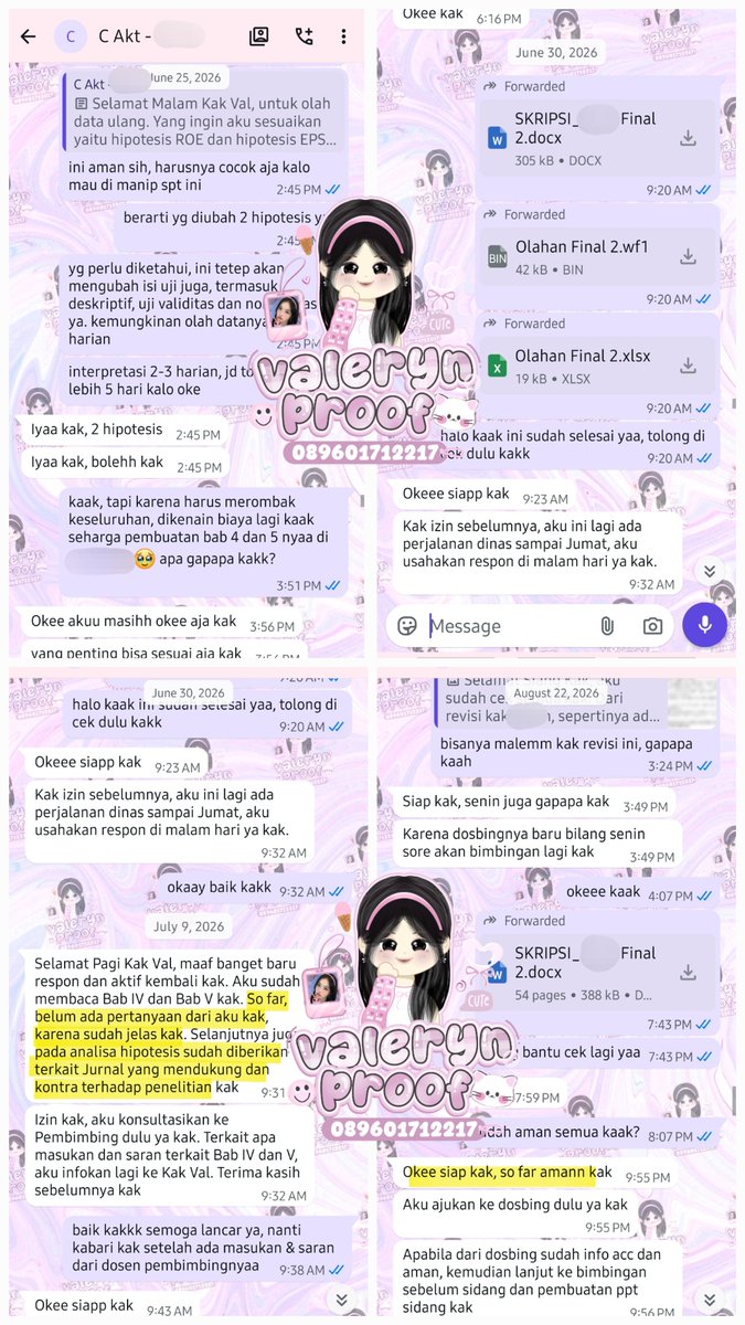 fitgures's tweet photo. 📊 OPEN JOKI TUGAS AKUNTANSI — NO AI! ♡

𐙚 Skripsi &amp; Tesis
𐙚 Akuntansi keuangan &amp; manajemen
𐙚 Akuntansi biaya &amp; perpajakan
𐙚 Jurnal umum, buku besar &amp; neraca saldo
𐙚 HPP, budgeting &amp; analisis laporan keuangan
𐙚 Olah data (excel, spss, eviews, dll)
𐙚 Tugas kuliah
#zonauang https://t.co/ARNsw6F4gR