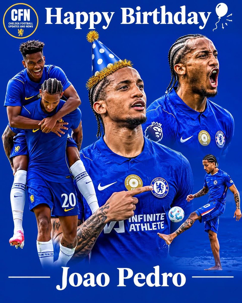 BlueskyContinen's tweet photo. HAPPY BIRTHDAY TO YOU  JAOA PEDRO . MORE GRACE ,MORE GLORY ,MORE STRENGTH AND MORE GREAT HEALTH AND ABILITY TO DO GREAT GOOD THINGS 
@ChelseaFC @CFC @CHELSEAFC @CONNCFC @CHELSEAFCINUSA @CHELSTRANSFER @CHELSEAFC_SP @OBIONEPODCAST @CHELSEAFC_THAI @XABICFCALONSO @BLUE_FOOTY https://t.co/FKn7tqmYFw