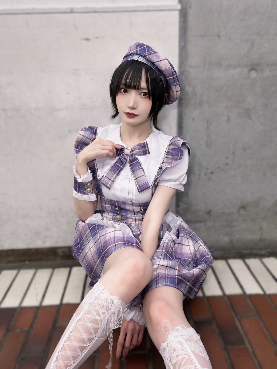 _yu_ra_ne_'s tweet photo. 紫も似合う？💟 https://t.co/3UFaeZf7Lr