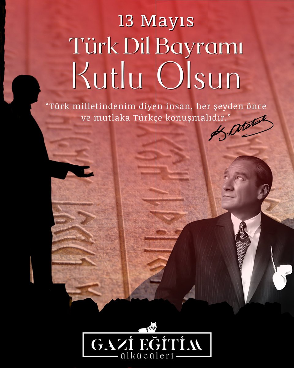 GefUlkuculeri's tweet photo. 26 Eylül #TürkDilBayramı Kutlu Olsun https://t.co/VCIt5W1ugg