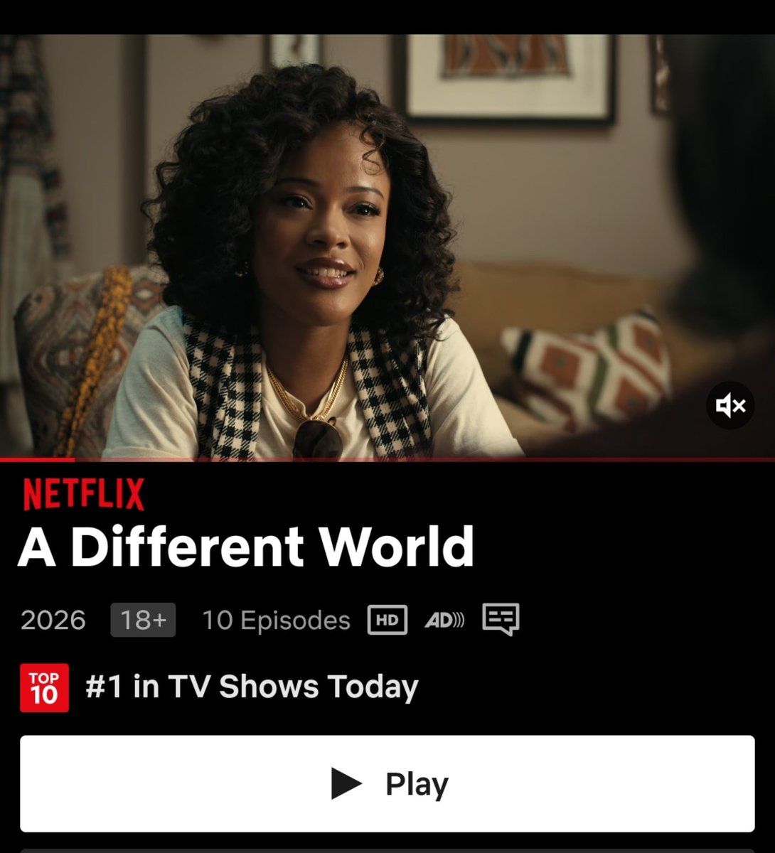 Mr_jay_pee's tweet photo. It's weekend, use this TV show to enjoy the weekend. It's a good watch, you'll surely enjoy it. #adifferentworld https://t.co/Tpp3HbJ74K