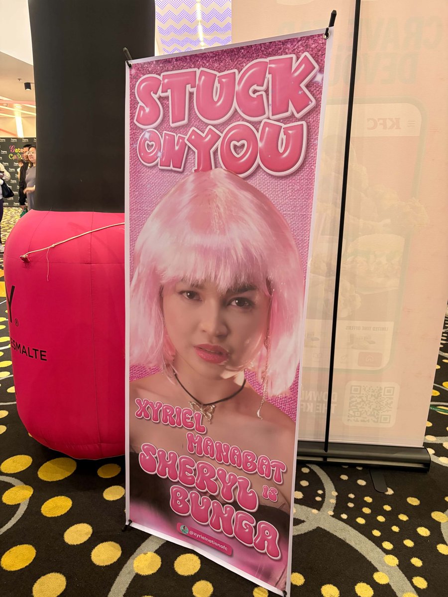 macheetocarmel's tweet photo. Here at the Premiere Night of Stuck On You! All love and support for Xyriel! 🤍

Thank you so much to @xyrielnationofc 🩷

#StuckOnYou
#XyrielManabat
#PuregoldCinepanalo2026 https://t.co/M4MJu9WQgS
