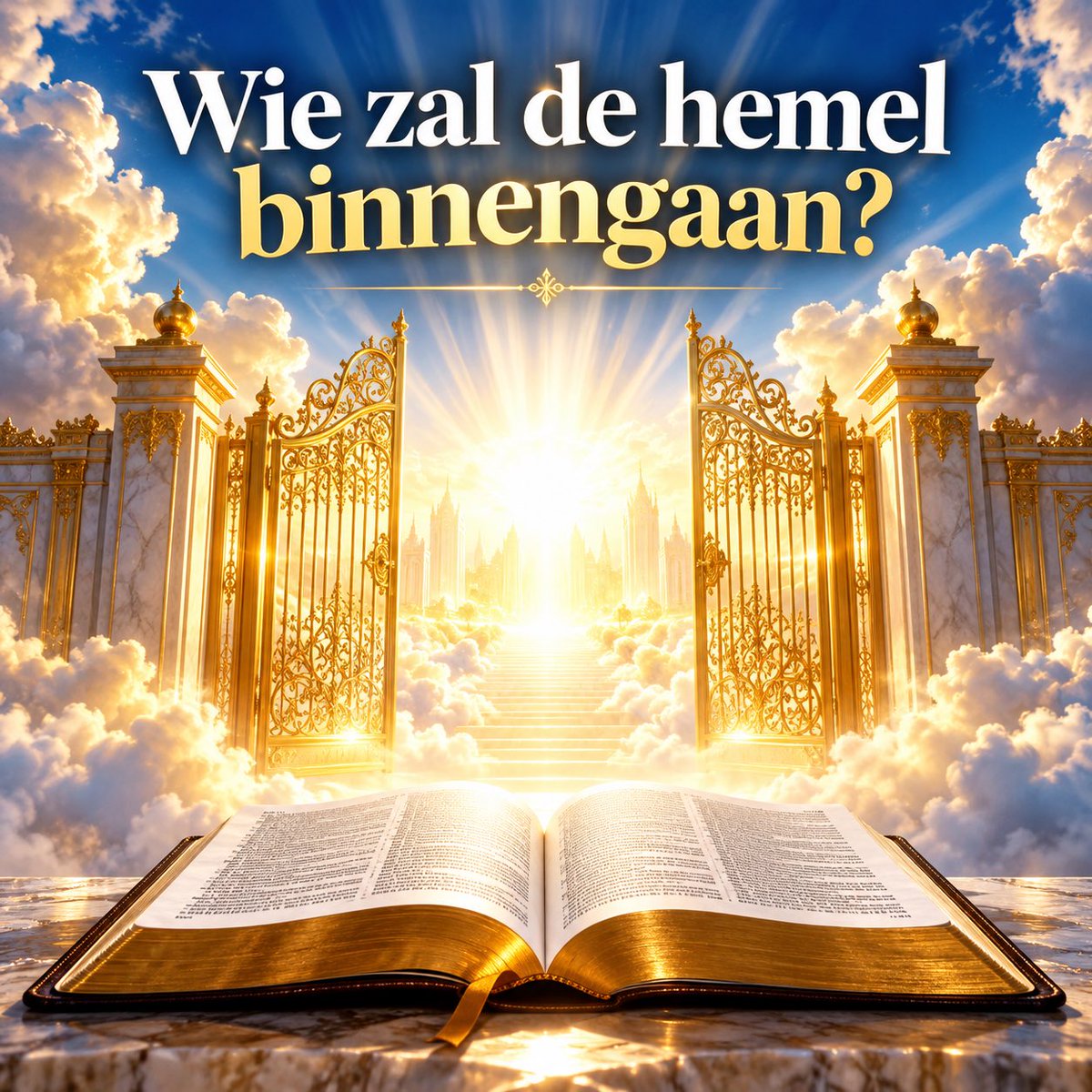 GateHeaven77191's tweet photo. ✨ Wie zal door de poorten van de hemel binnengaan?

Openbaring 21:27 herinnert ons eraan dat niets onreins de hemel zal binnengaan, maar alleen zij van wie de namen geschreven staan in het Boek des Levens van het Lam. 🙏📖

De hemel is niet alleen iets om later over na te denken. Hoe we vandaag leven, wie we volgen en waar we ons geloof in stellen, doet ertoe.

❤️ Geloof jij dat jouw naam in het Boek des Levens staat?

#HeavenGateBible #JezusChristus #Bijbel #Geloof #Openbaring21