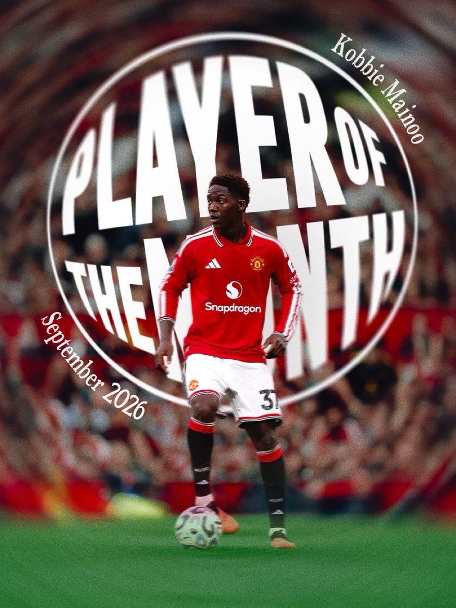 4MUAR's tweet photo. 🚨 | رسميًا:

لقد فاز كوبي مايونو بجائزة أفضل لاعب في #mufc لشهر سبتمبر 🔥 https://t.co/xC59Pc6dNC