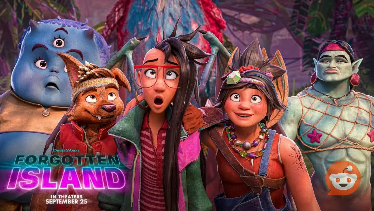 AdnanTolani's tweet photo. The island is stuffed with folklore, not random cartoon monsters: Manananggal (Lea Salonga) who can split, Tiyanak, Batibat who deals in sleep and memory, Kataw merfolk, a were-aspin. Directors Joel Crawford and Januel Mercado built it as a letter to Filipino stories they grew up on.