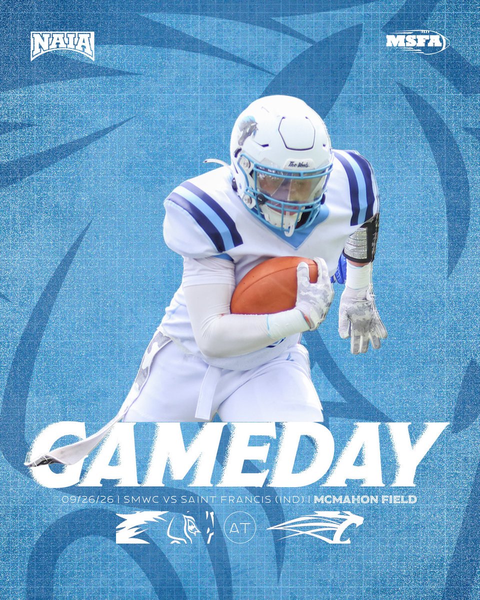 SMWCFB's tweet photo. WAKE UP, POMEROY NATION! WE PLAY ON CAMPUS TODAY!
Avenue Walk at 10am.
🆚 University of St. Francis (Ind.)
🗓️ Saturday, September 26th
📍McMahon Field
🕑 1:00PM ET
📺 https://t.co/jKIDs7O2jZ
📻 WNDI 95.3FM
📊 https://t.co/1l12EN8LST
#SaddleUp
#ComeToTheWoods https://t.co/A2Hsc70JXz