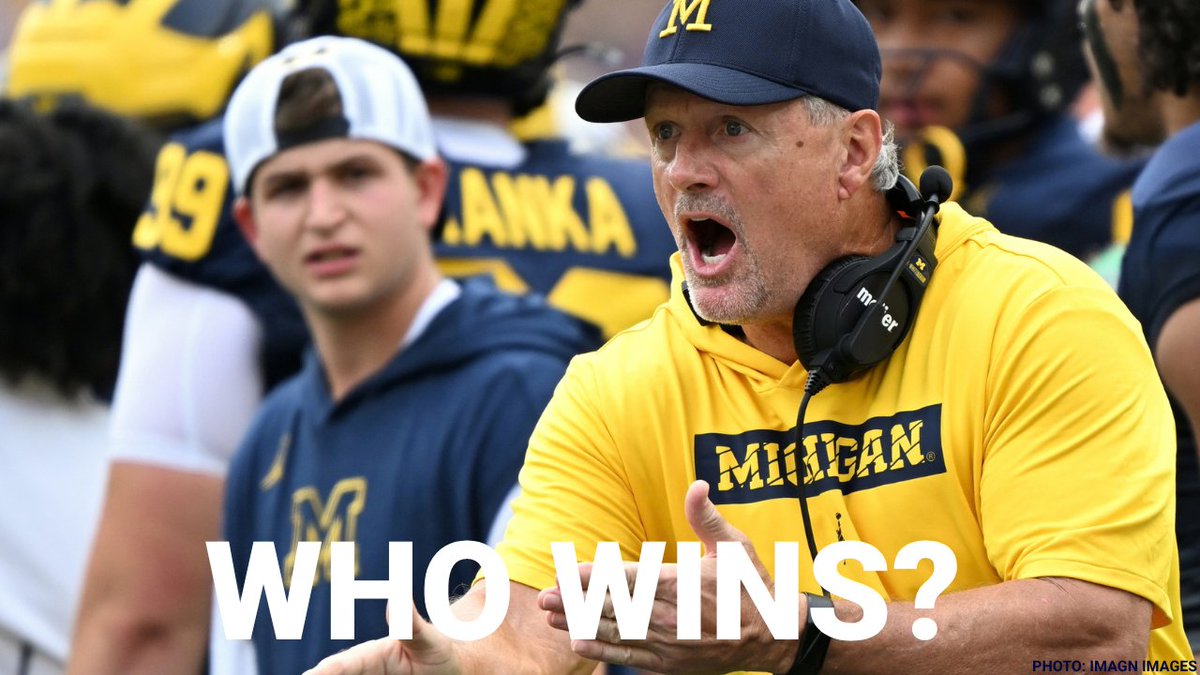 wolverines_hit's tweet photo. Final thoughts, and a final score prediction. Does Michigan take home a win against Iowa in their Big Ten opener? 

🎥https://t.co/lNguh4pt6v https://t.co/NmtqeQKq1g