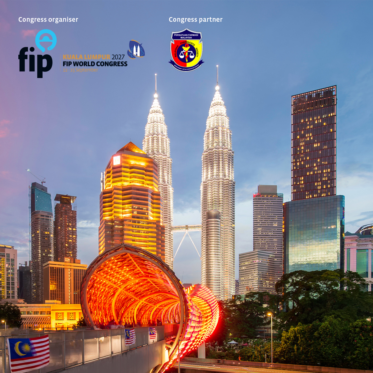 FIP_org's tweet photo. @pharmacist_MPS, FIP Member Organisation, is congress partner for #FIPCongress2027. MPS is the national professional association representing pharmacists in Malaysia. More here: https://t.co/cgoyANVjWY https://t.co/qfSGWd5VRz