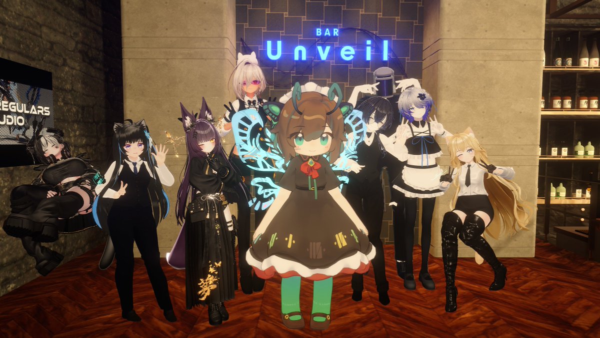 IncIrregulars's tweet photo. 昨日のBAR『Unveil』へのご来店
ありがとうございます！

次回営業は10月第2週を予定しております

また、営業告知や新商品告知、問い合わせ交流の為の、ディスコードサーバーやグループもあります。
ぜひご参加を
リンク
https://t.co/NVsKYpzUf3
https://t.co/kiTaXZlvvz
#VRCUnveil
#IRREGULARS https://t.co/FI7E0ViVZd