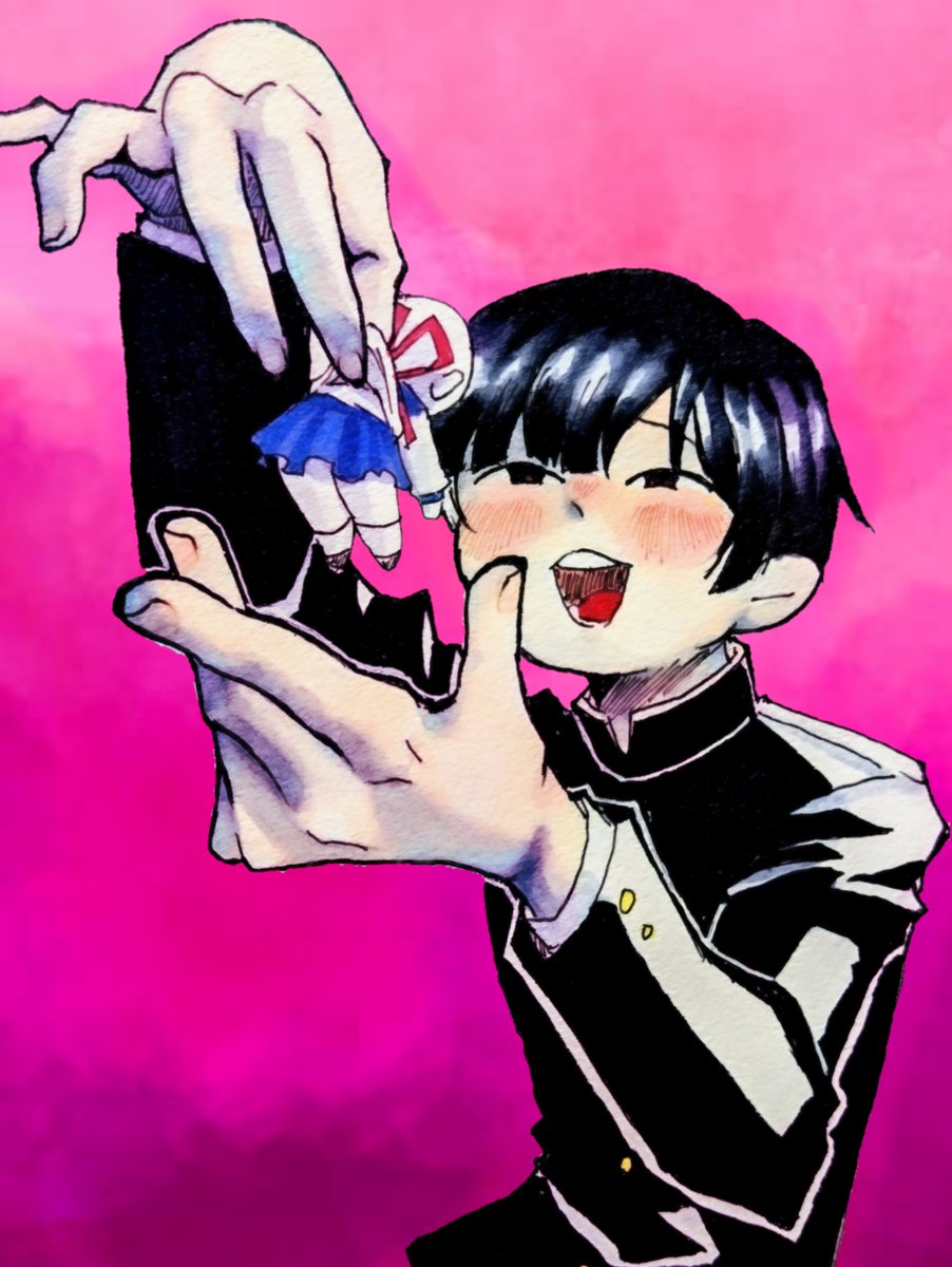 Miyukida_K0da's tweet photo. 食べちゃいたいくらい君が好き♡
#ぎなさんに描いたよ
#山田ハジメ誕生祭2026

誕生日おめでとうございます！(遅刻) https://t.co/tBOVJEM3Lb