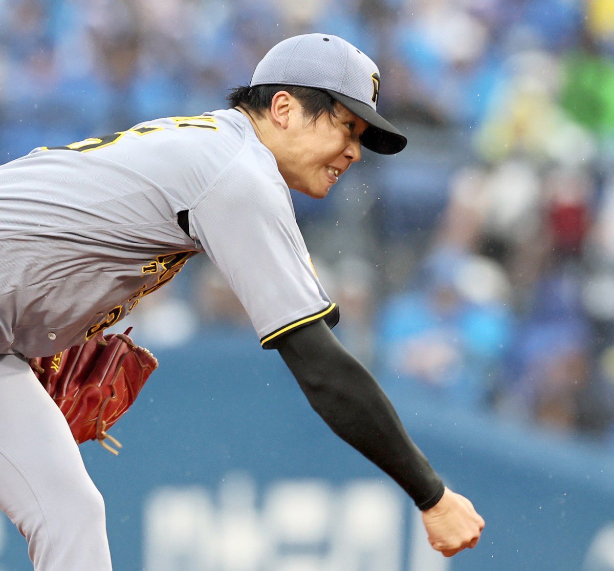 dailytigers2026's tweet photo. 5回3失点と粘りの投球で自身3年連続の2桁勝利に到達した才木投手「野手とリリーフみんなのおかげ。感謝したいです」と話しました☺️ https://t.co/T3Z4UCIEIg