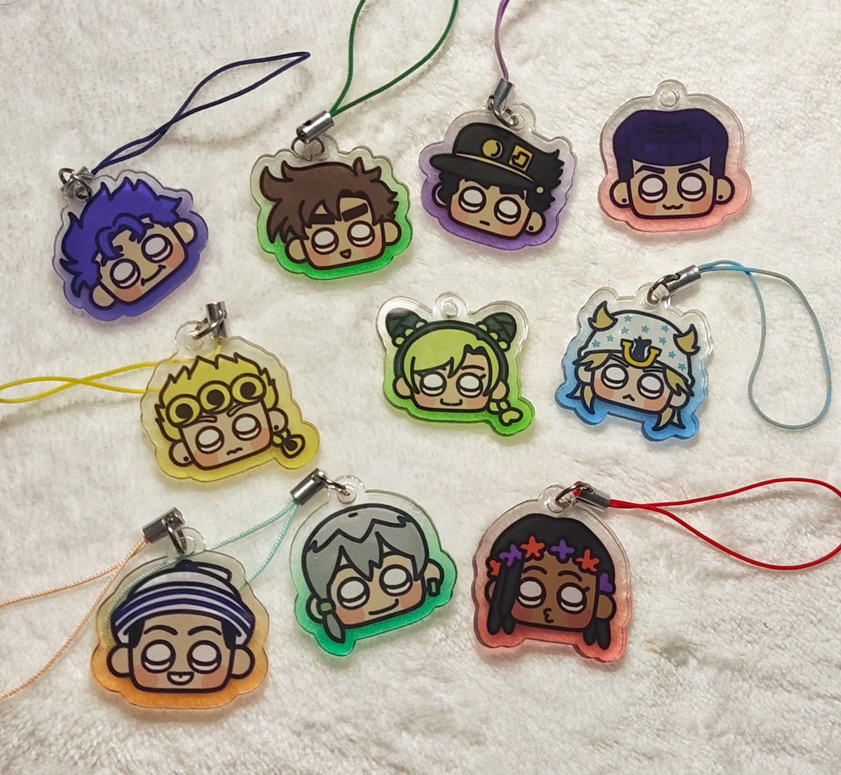 muriruart's tweet photo. Jojo phonecharms for #CF23 #comifuro23 !

Siapa yang mau ditag untuk PO catalog ku minggu depan? Absennnn ☝️ https://t.co/lhomedWRd0