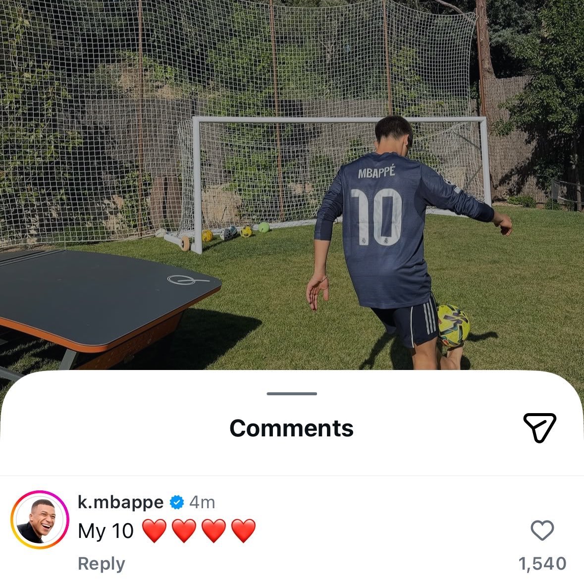 clubfaist's tweet photo. his 10😭❤️ https://t.co/9q3qBQPyyq