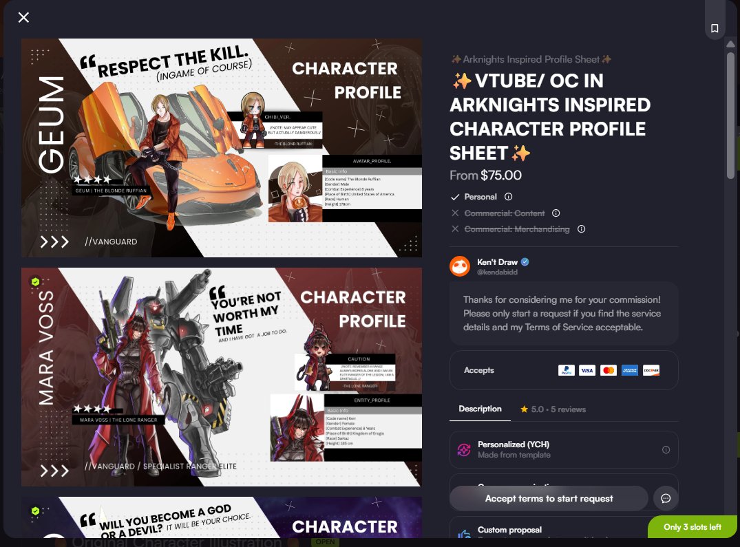 VGENkentdraw's tweet photo. Hi everyoneee, I'm open to arknights commissionsss,

https://t.co/RRCXsF9Ofe https://t.co/Hlzm4HXoqP