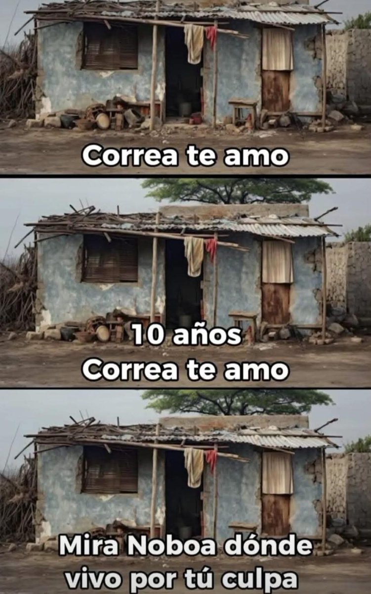 MauJTH's tweet photo. @lahistoriaec Mientras tanto los b0rregos p3ndej0s... https://t.co/bFGFd7ov4S