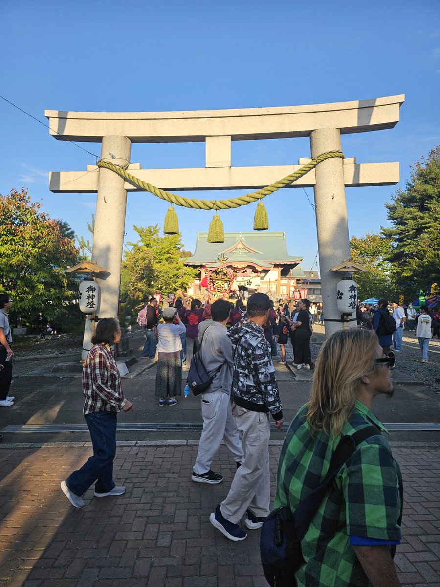 GIA73640877's tweet photo. 栗山の秋祭りきたよ～ https://t.co/CsqNUZeZEY
