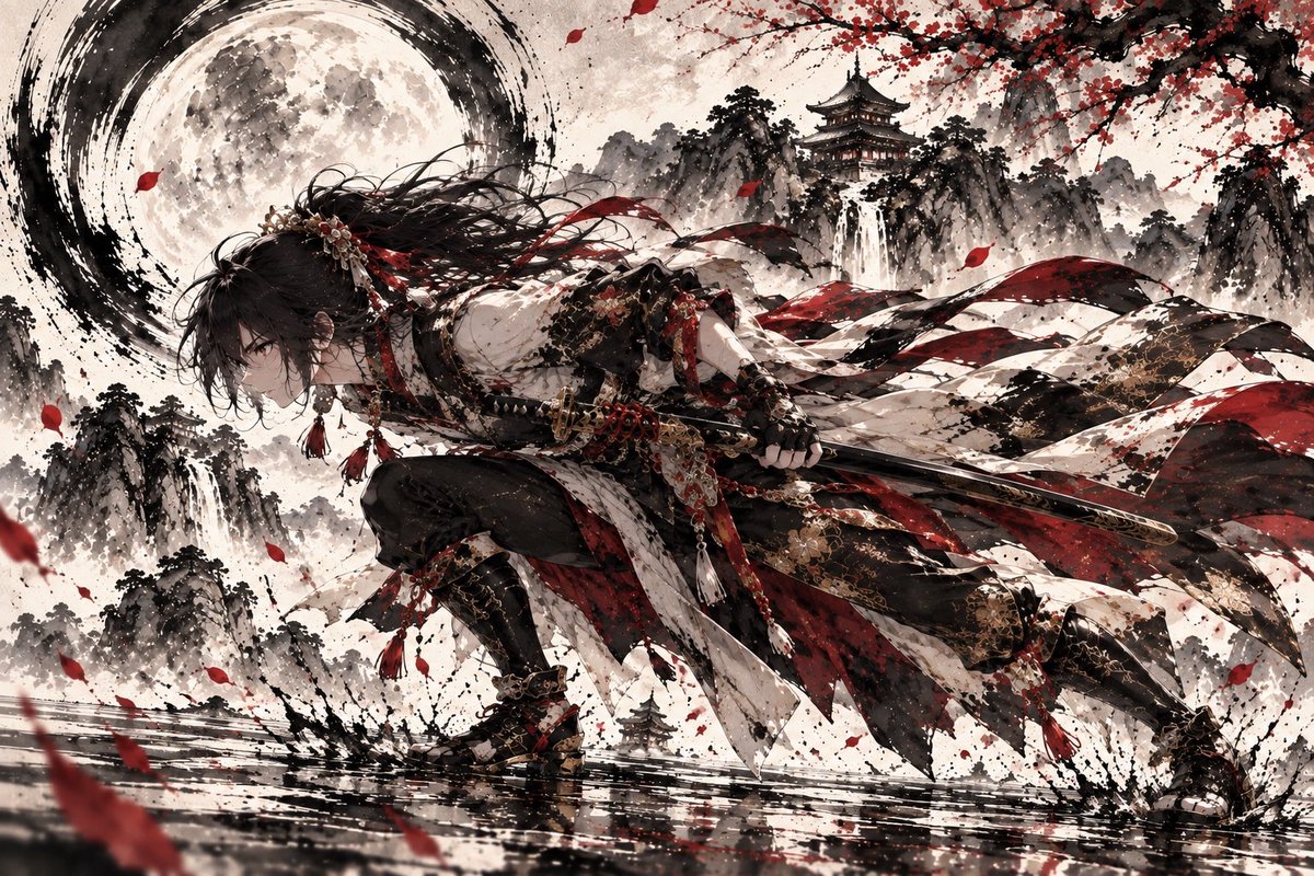 Liam0358's tweet photo. #AIart  #AIイラスト  #SamuraiArt https://t.co/nRkwrTDZ2h