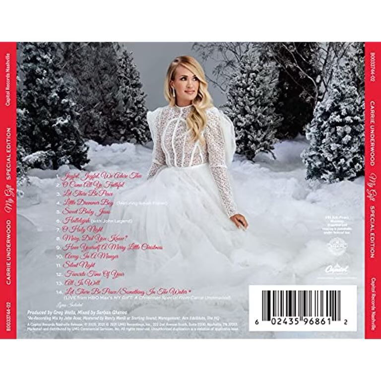 Floridabab95's tweet photo. 6 Years ago on September 25th 2020 Carrie Underwood released her album My Gift the album spawned one single Hallelujah. My Gift debuted at number 8 on the Billboard 200. I love this album it’s amazing and a favorite. 😍🤍❤️🩶 #mygift #carrieunderwood https://t.co/S7PM0ExDpa