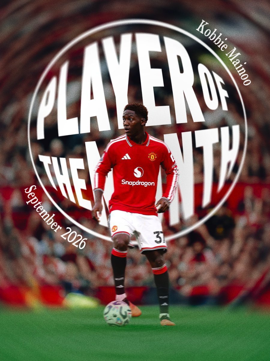 flavoumOva's tweet photo. 🚨 Kobbie Mainoo is your Man United player of the month for September. 💪 [MU] https://t.co/XF2nIi1qa0
