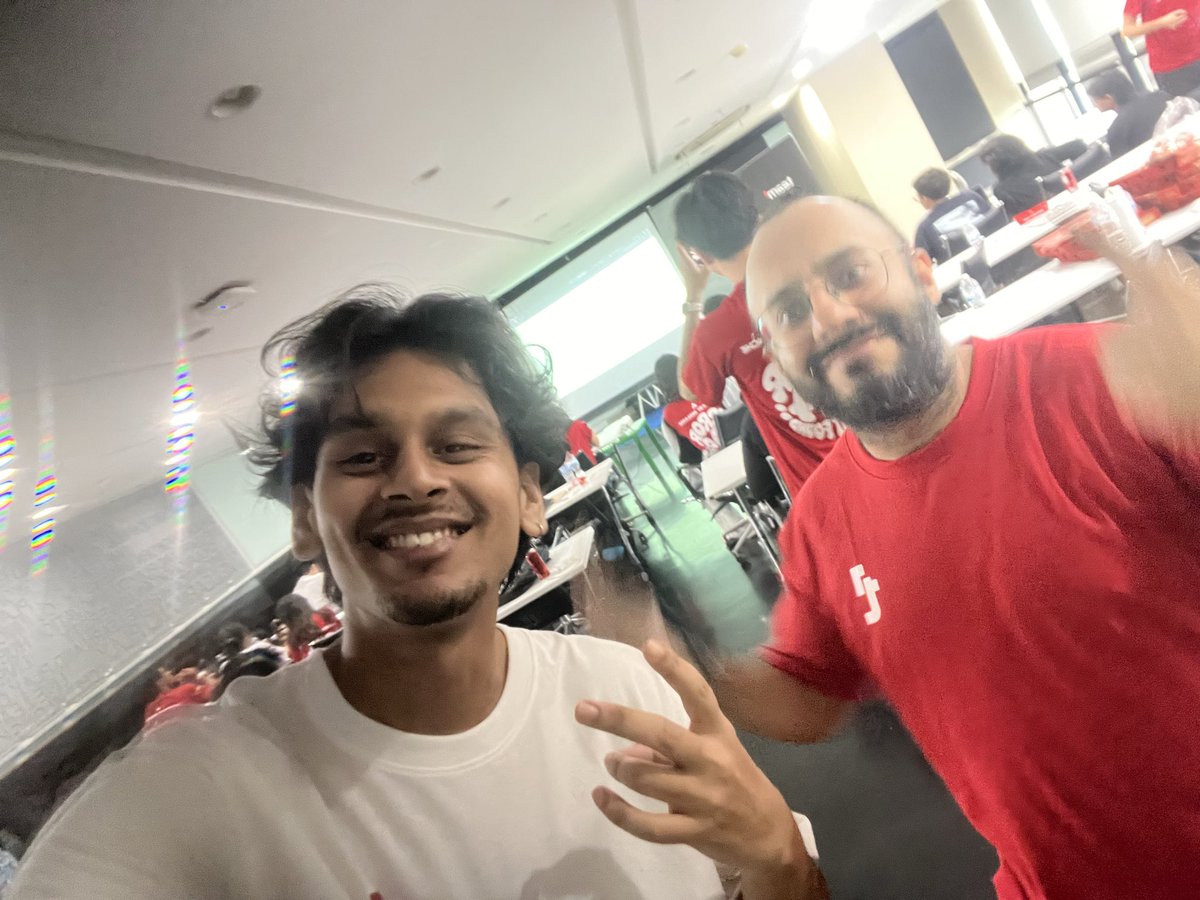 naw_bie206's tweet photo. Grateful to be part of the @Team1TH_ community and contribute behind the scenes at the hackathon.

Great experience meeting builders, sharing ideas, and being part of something bigger. @shamwise8 @snowyvess @Acrepedia @Tractor3000k https://t.co/DATWuQlgjc