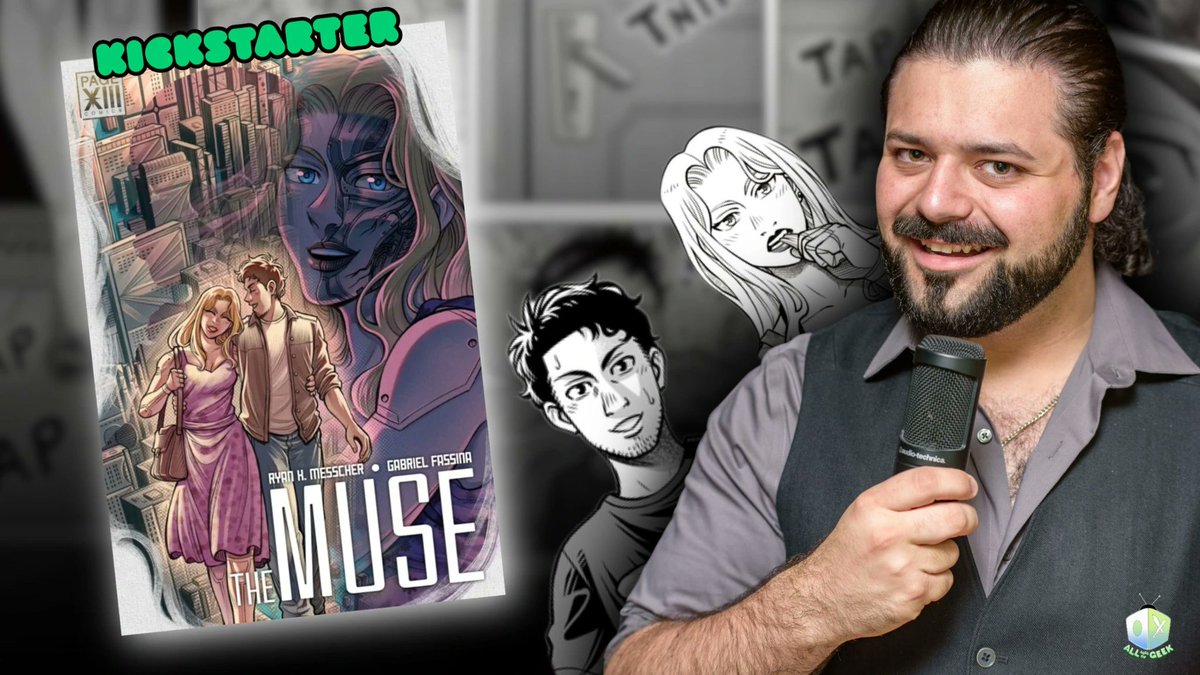 AllAgesofGeek's tweet photo. We had the honor of chatting with @RyanXMesscher all about his indie comic The Muse! Be sure to check it out and check out the Kickstarter! 

https://t.co/g9Vw1dN8HT https://t.co/Rz04b0xYIO