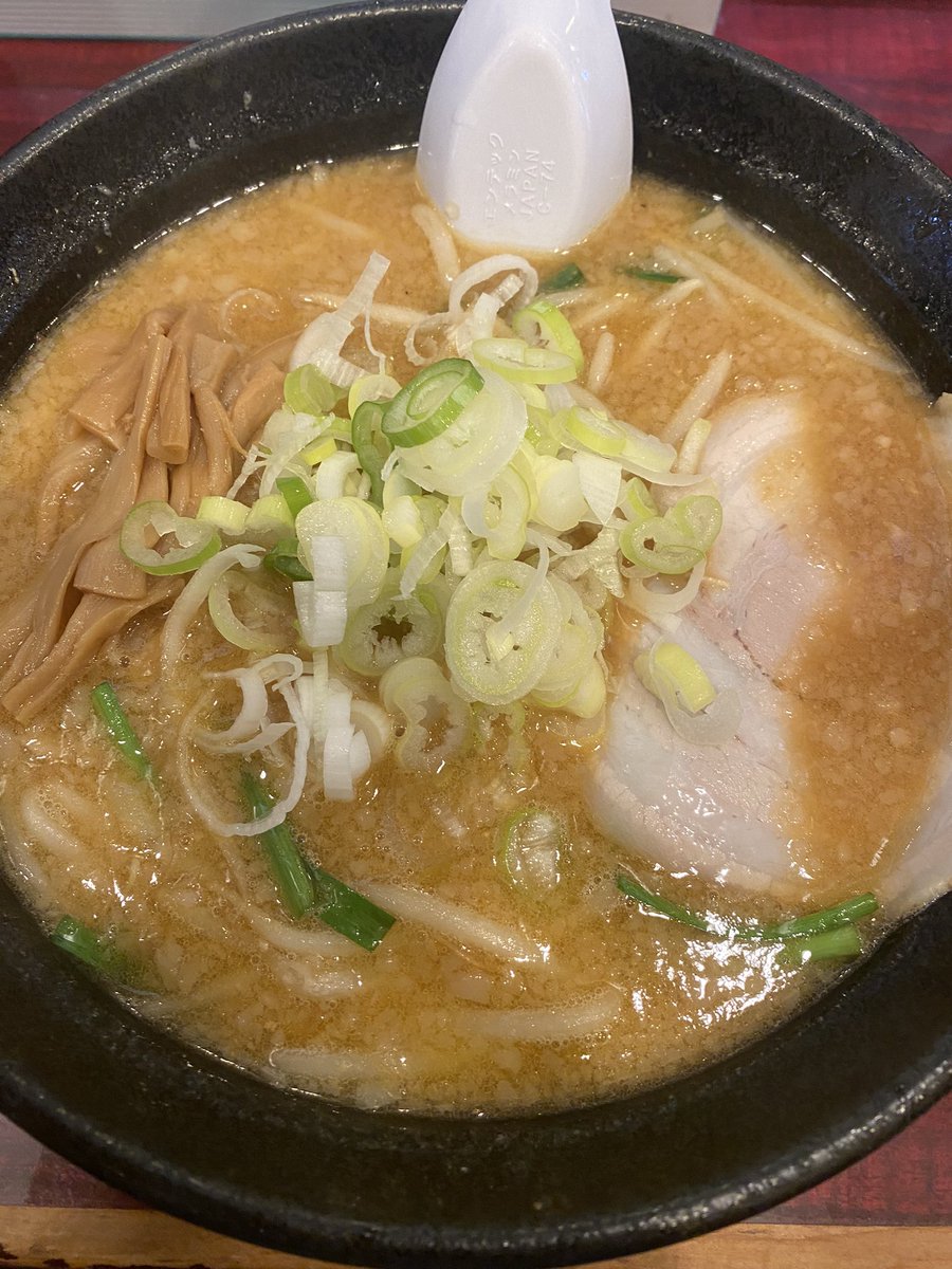 N1_TAIGA's tweet photo. 味噌らーめん

塩分が身体に染みる☺️ https://t.co/RmLfqcFIl0