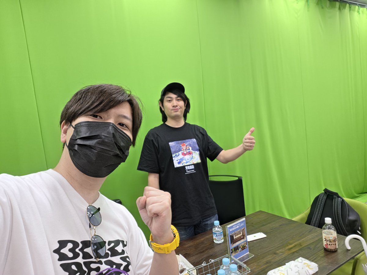 RetroGameTV's tweet photo. 西ちゃんとフジタさんの生放送凸りまーす！！！ https://t.co/8sI8QNjtBI